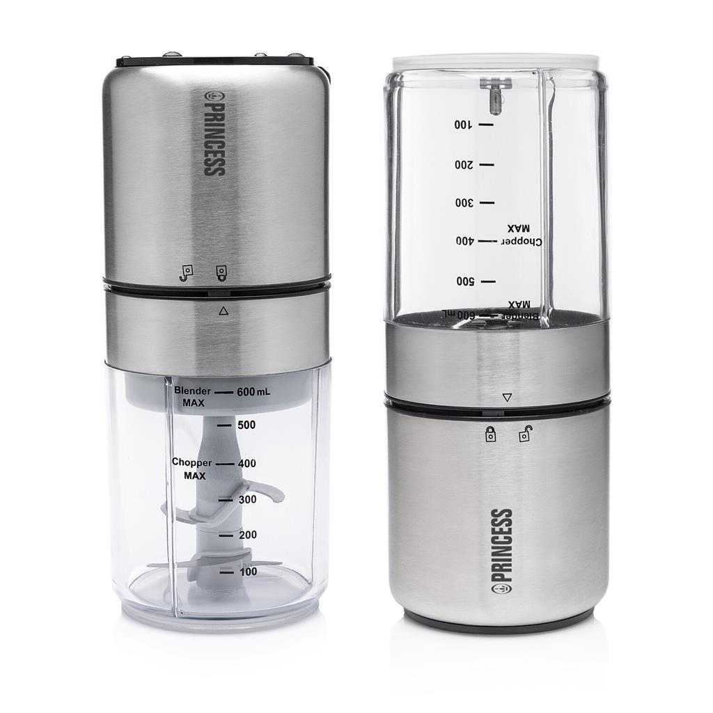 Princess 2-in-1 Multi Chopper and Blender (350W) - Compact & Versatile Kitchen Assistant