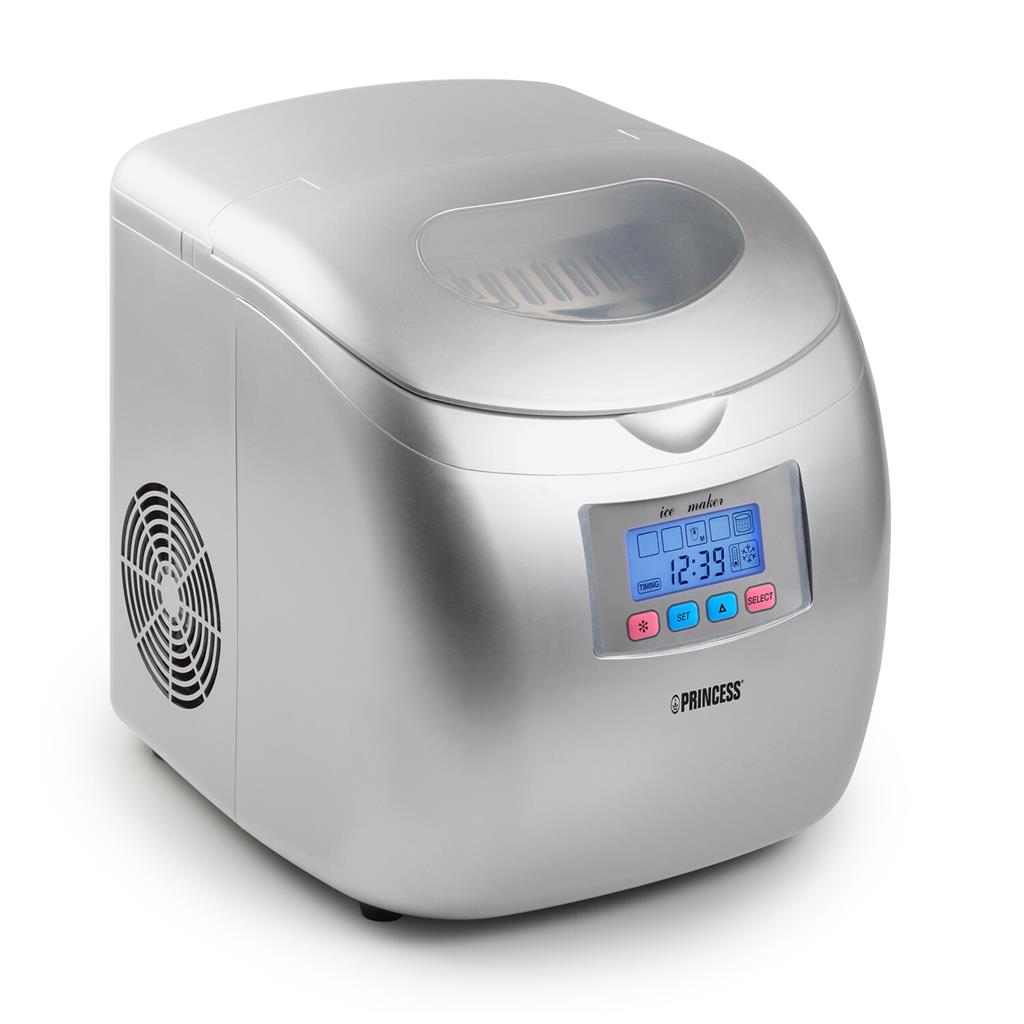 Princess 2.8L Ice Cube Maker - Fast & Automatic Ice Production for Perfect Cold Drinks