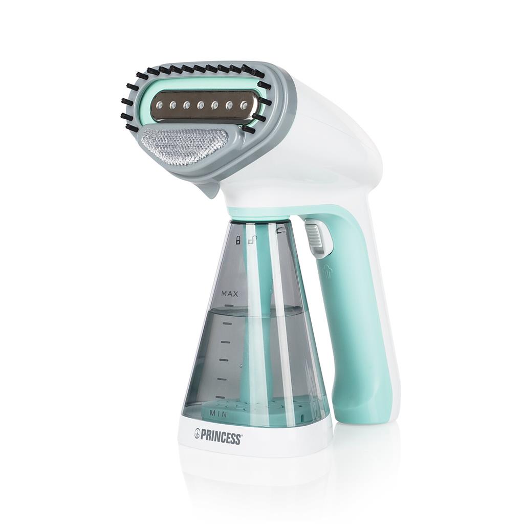 Princess 01.332846.01.001 Handheld Garment Steamer - Quick Wrinkle & Odor Removal
