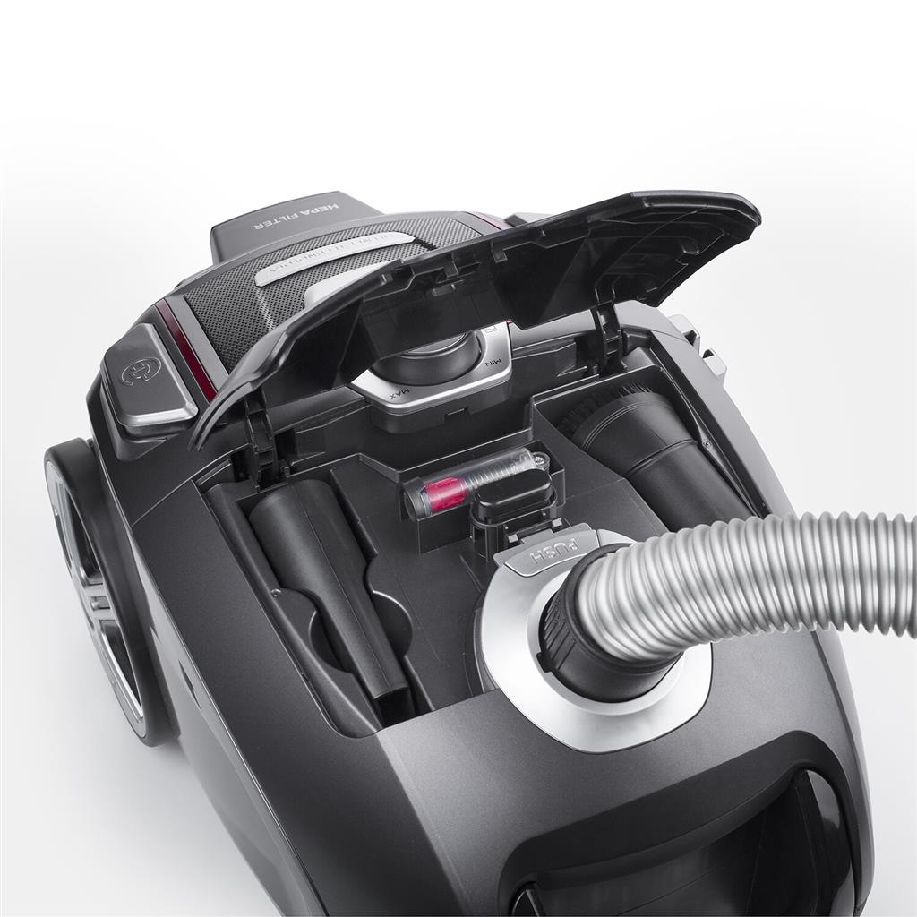 Princess Silence Pro Vacuum Cleaner: Ultra-Quiet, Powerful Cleaning with HEPA H12 Filtration