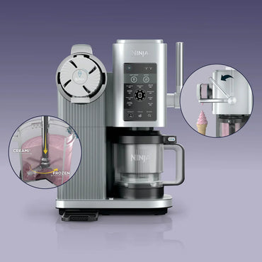 NINJA CREAMI SCOOP & SWIRL ICE CREAM MAKER NC701