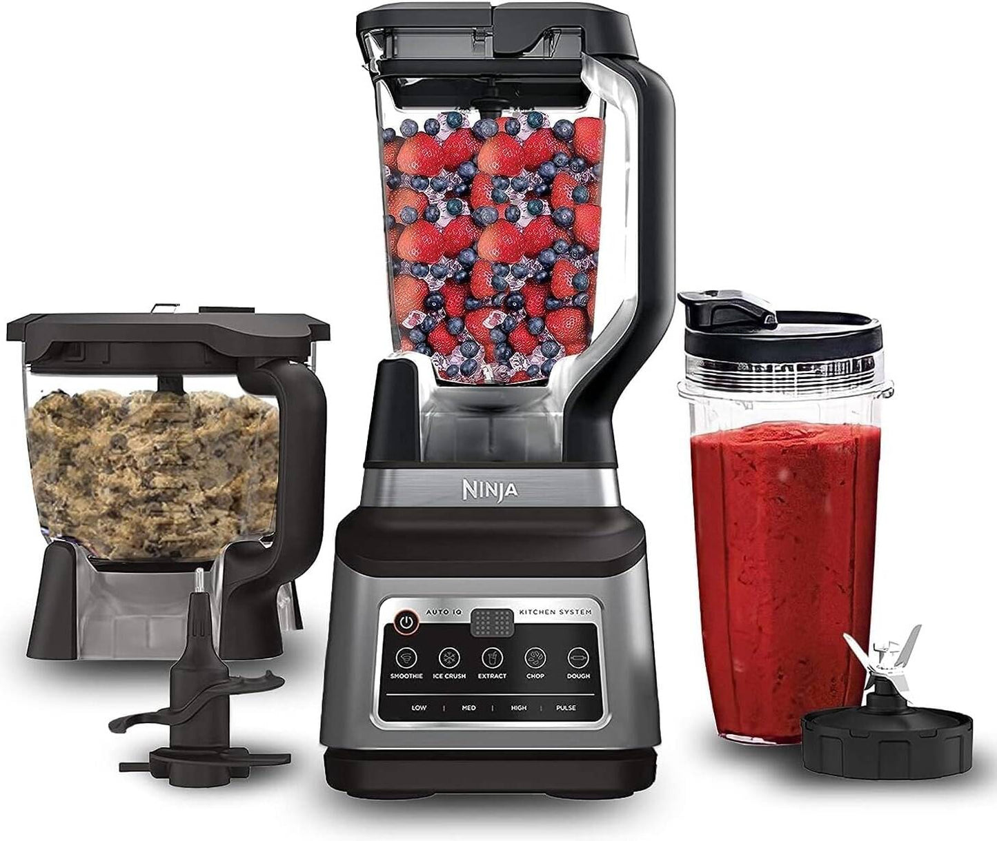 NINJA 3-IN-1 FOOD PROCESSOR KITCHEN SYSTEM 1200W BN801