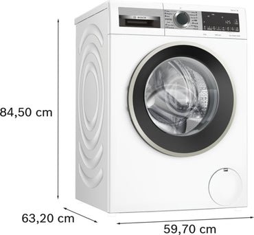 BOSCH WGA24400ME Front-Loading Washing Machine 9kg 1400rpm Series 4 Ecosilencs Drive A+++ White