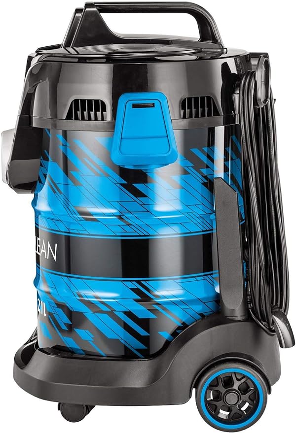 BISSELL | PowerClean 2000W Drum Vacuum Cleaner, 21L, Blue
