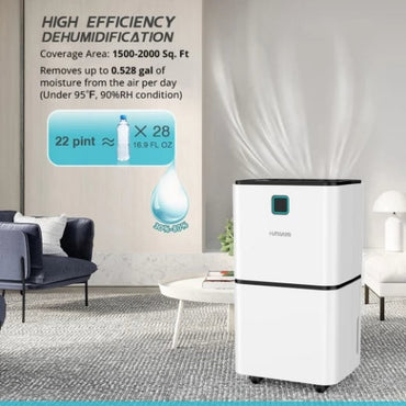 LUKO OL12-BD023F 12L portable home dehumidifier for humidity removal – Makfool Home Jordan