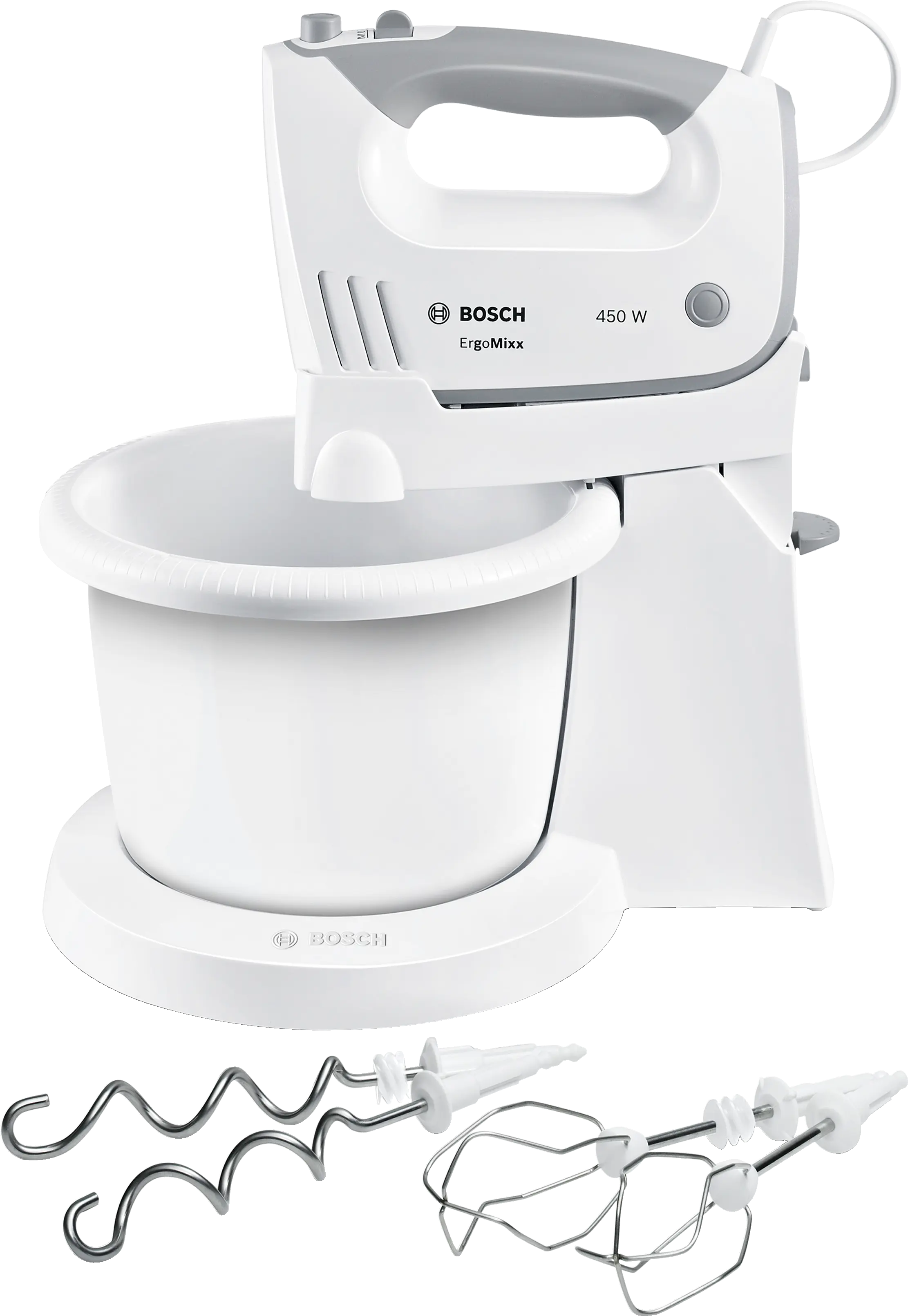 Bosch MFQ36460 Hand Mixer Ergo Mixx 450W White