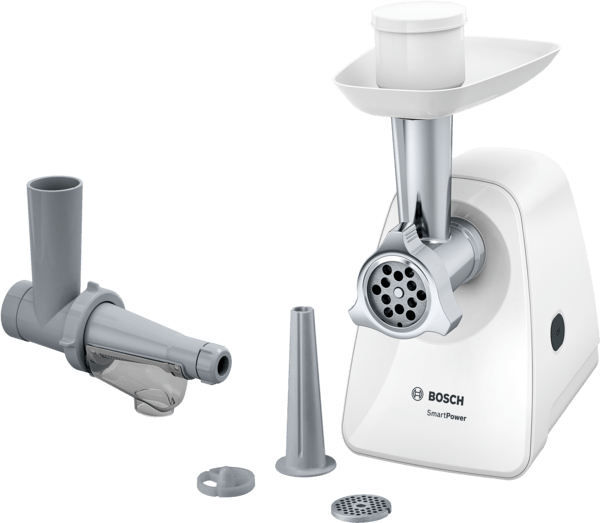 Bosch MFW2515W Meat Mincer 350W Smart Power White