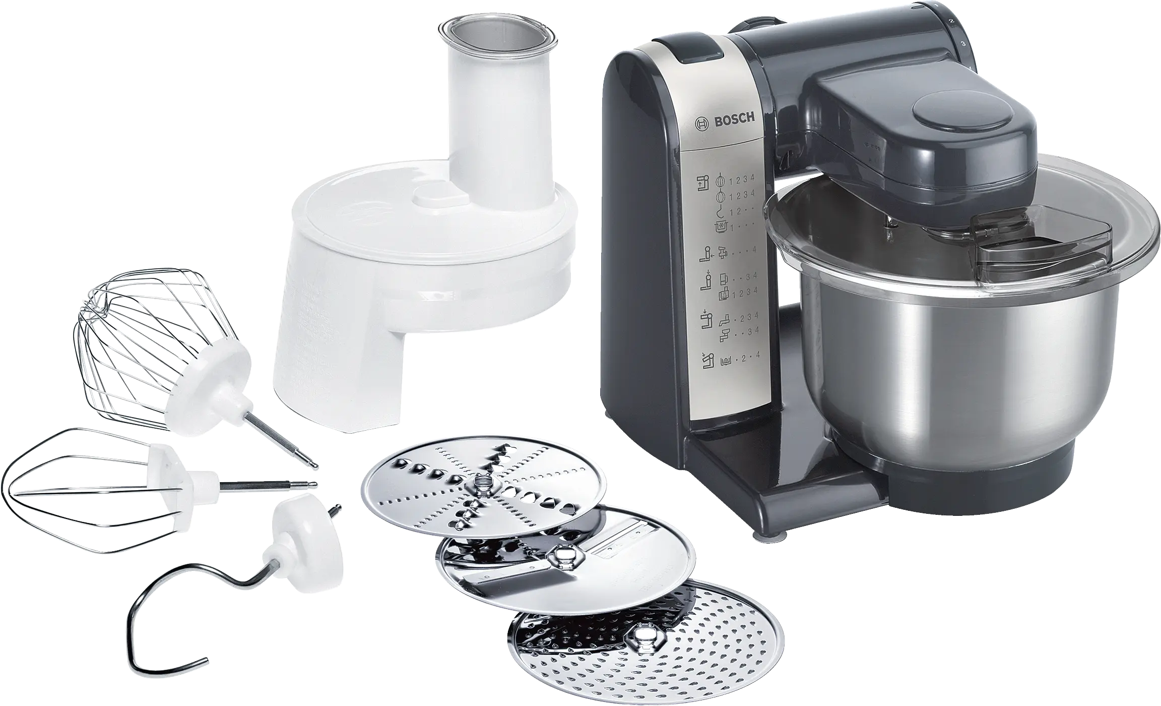 Bosch MUM48A1 Kitchen Machine 600W S.Steel