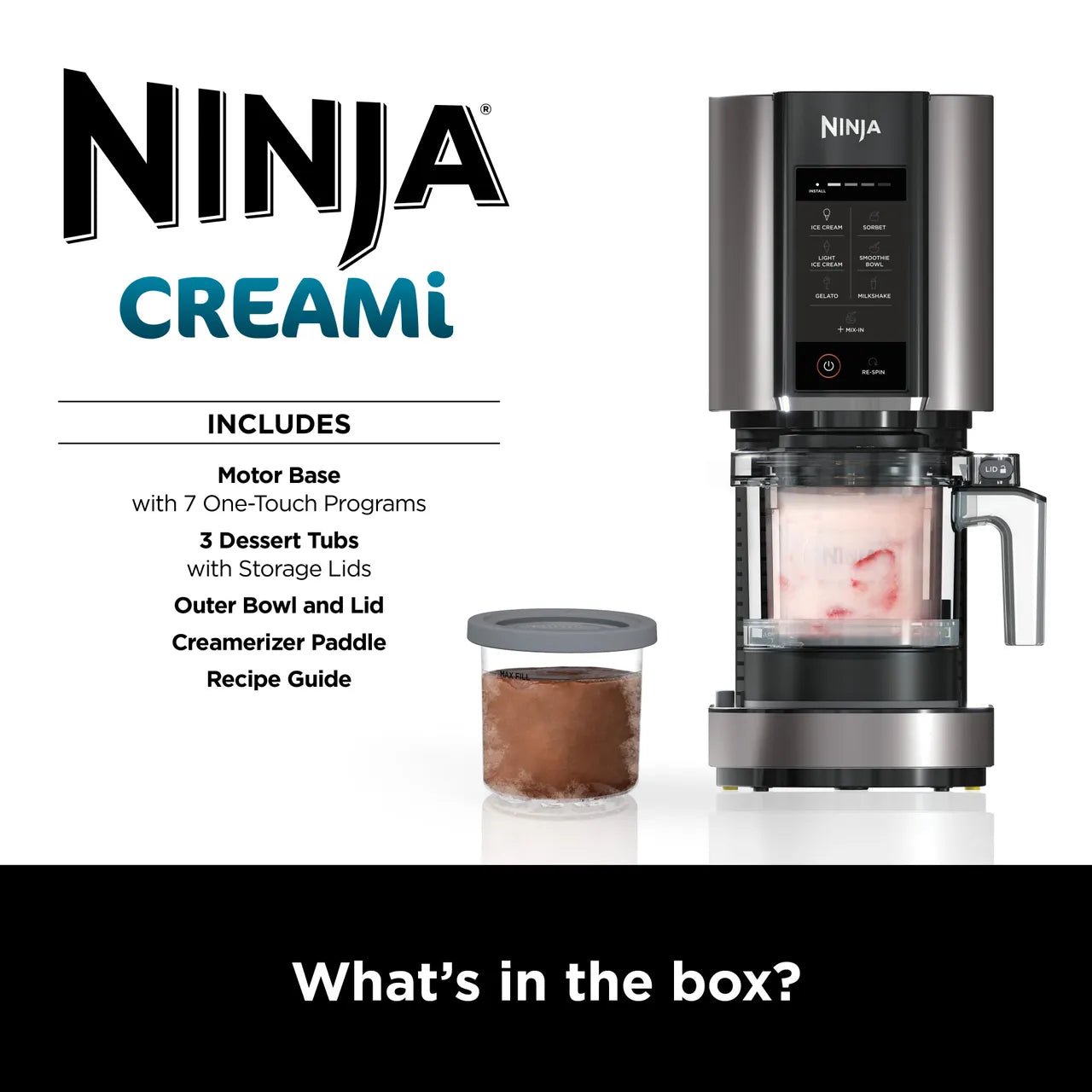 Ninja Ice Cream & Frozen Dessert Maker NC300UK