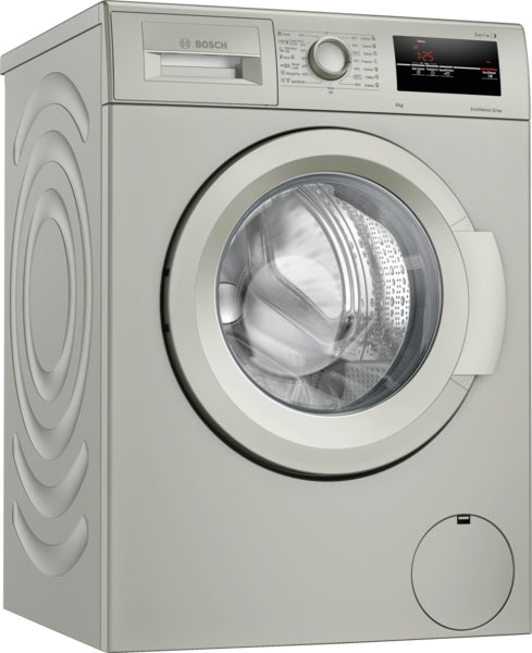 Bosch WAJ2018SME Washing Machine 8kg 1000rpm Serie2 A+++ Silver-WAJ2018SME-T