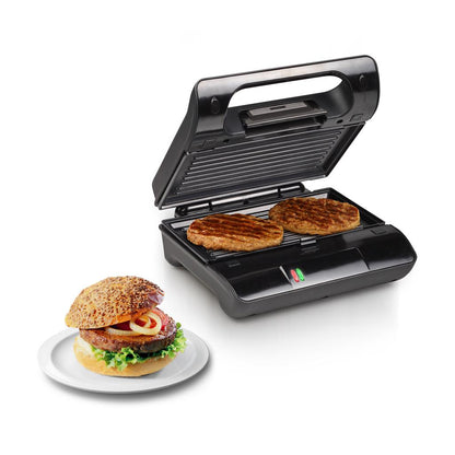 Princess Grill Compact 700W: Compact, Fast, and Easy-to-Clean Contact Grill for Your Kitchen