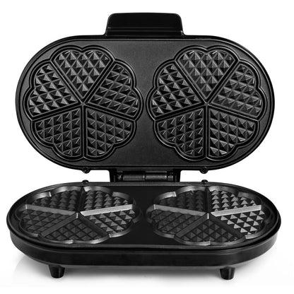 Princess 01.132467.09.001 Heart-Shaped Waffle Iron with Adjustable Thermostat