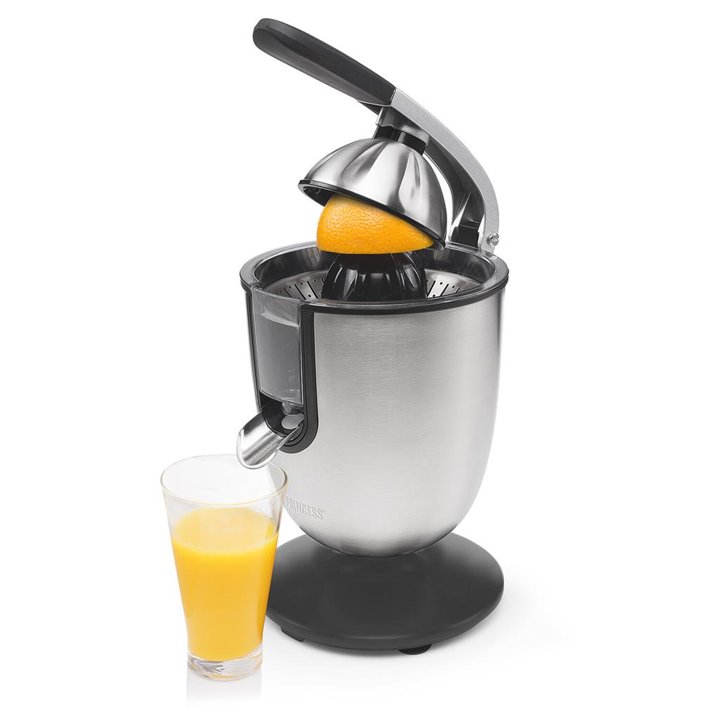 Princess Champion Citrus Juicer - Semi-Professional, 160W, Easy Clean, Cast Aluminum Lever