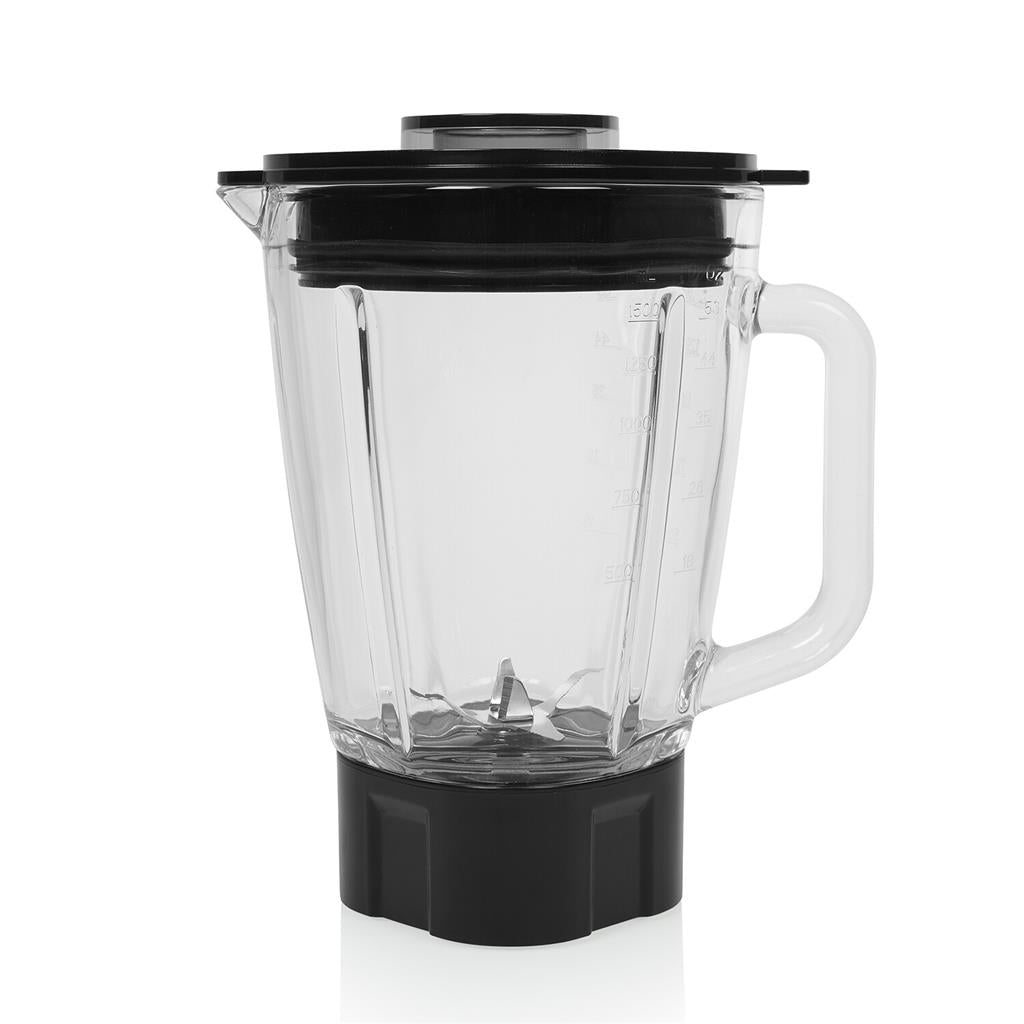Princess 212100 Blender Supreme: Powerful 1250W Glass Jug Blender for Smoothies, Soups, and More