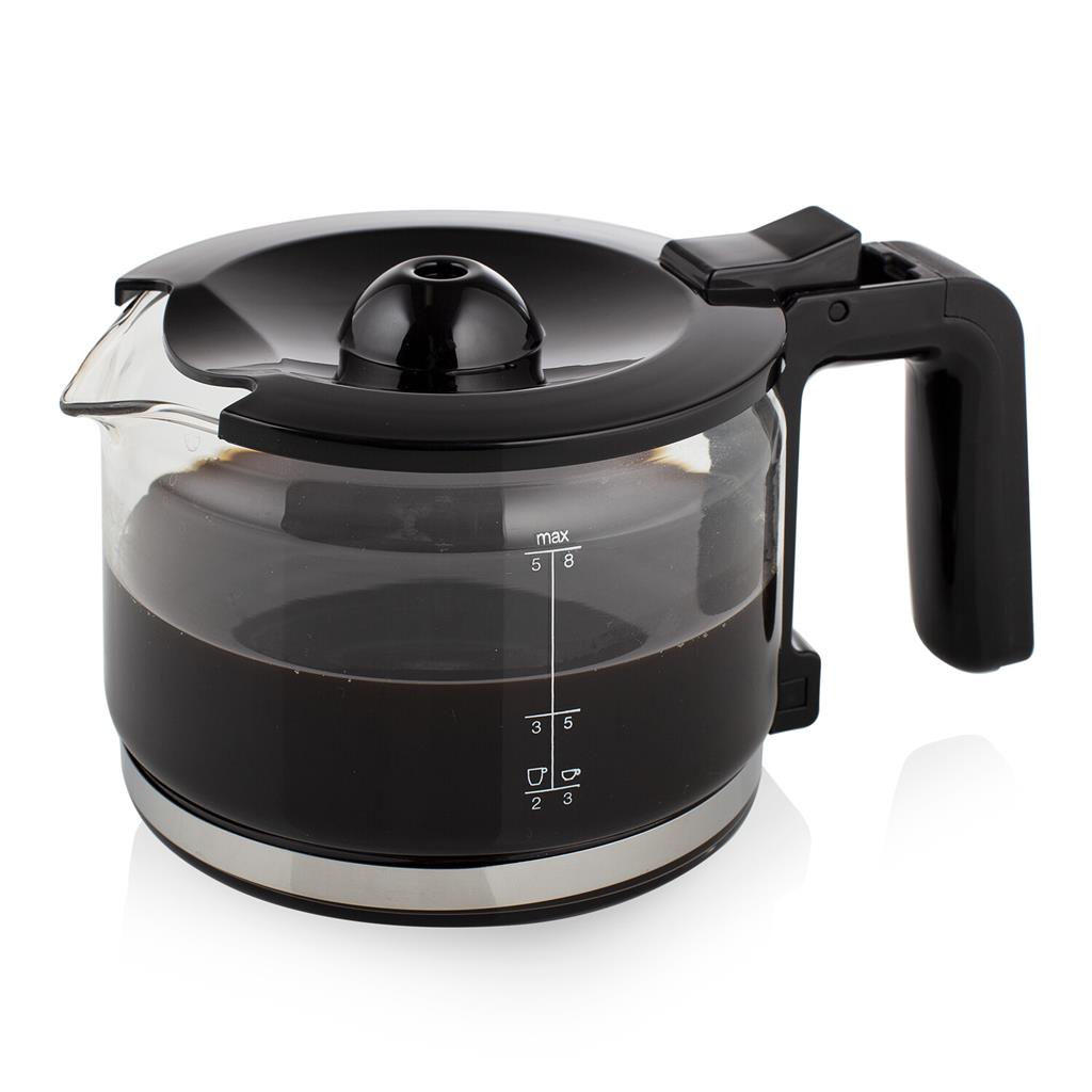 Princess Compact 8-Cup Filter Coffee Maker with Keep Warm Function - Perfect for Home & Camping