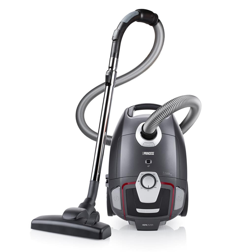 Princess Silence Pro Vacuum Cleaner: Ultra-Quiet, Powerful Cleaning with HEPA H12 Filtration