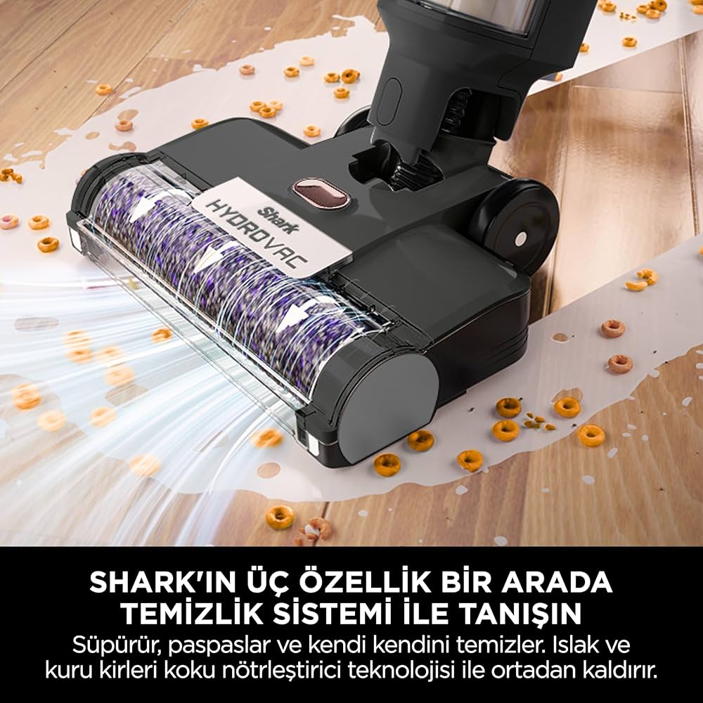 NINJA SHARK HYDROVAC CORDLESS VACUUM HARD FLOOR CLEANER WD210ME