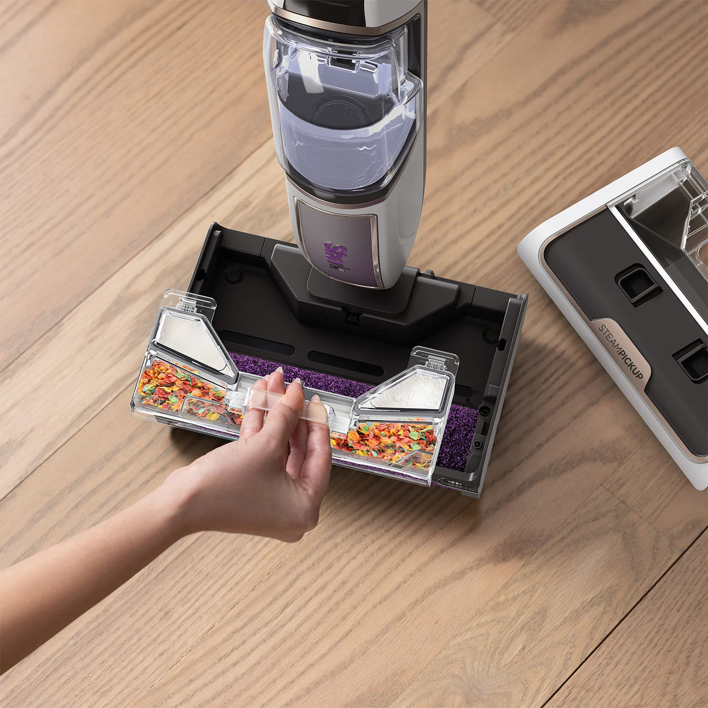 NINJA SHARK STEAM PICKUP 3-IN-1 HARD FLOOR CLEANER SD200ME