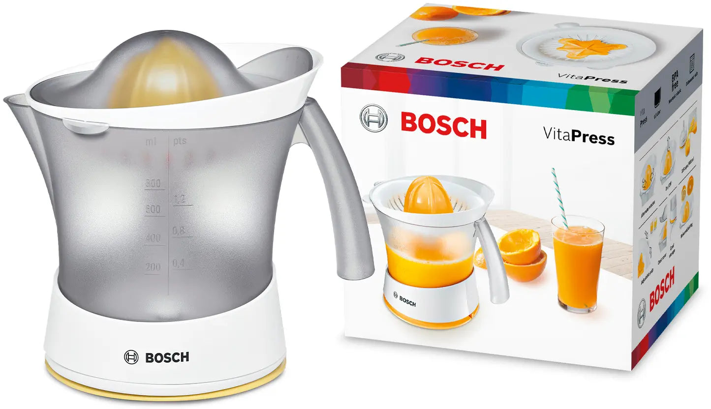 BOSCH MCP3500N Citrus Juicer VitaPress 25W White+Yellow