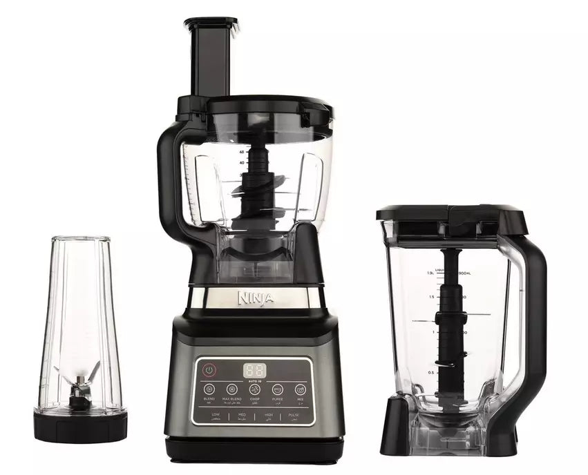 NINJA 3-IN-1 FOOD PROCESSOR KITCHEN SYSTEM 1200W BN801