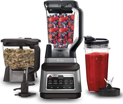 NINJA 3-IN-1 FOOD PROCESSOR KITCHEN SYSTEM 1200W BN801