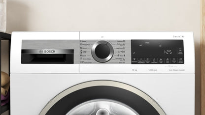 BOSCH WGA25400ME Front-Loading Washing Machine 10kg 1400rpm Series 4 i-Dos A+++ White