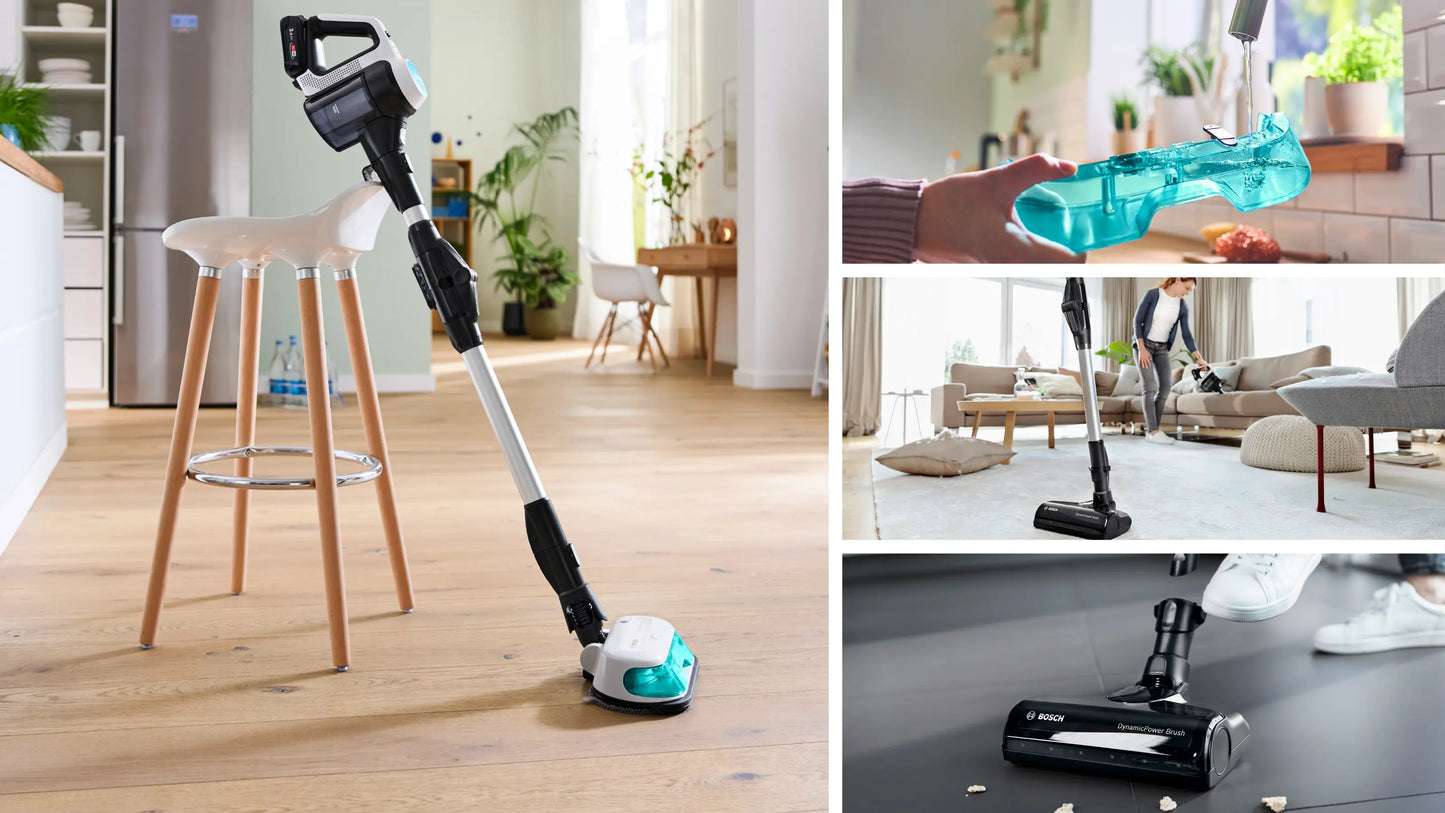 Bosch BCS71HYG1 Rechargeable Handstick Vacuum Cleaner Unlimited 7 Aqua ProHygienic