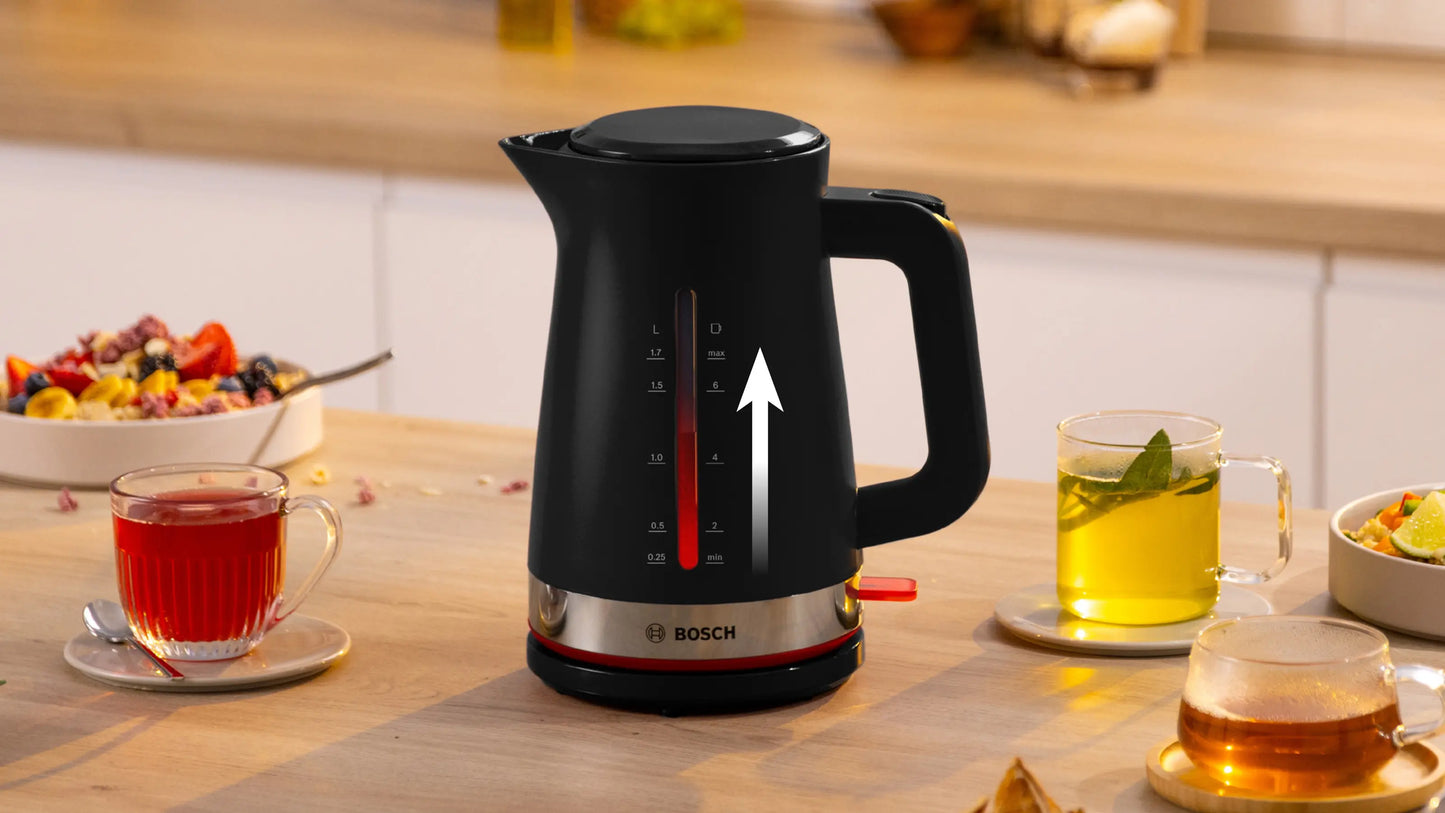 BOSCH TWK4M223 Water Kettle 1.7Lit "My Moments" 2400W Black