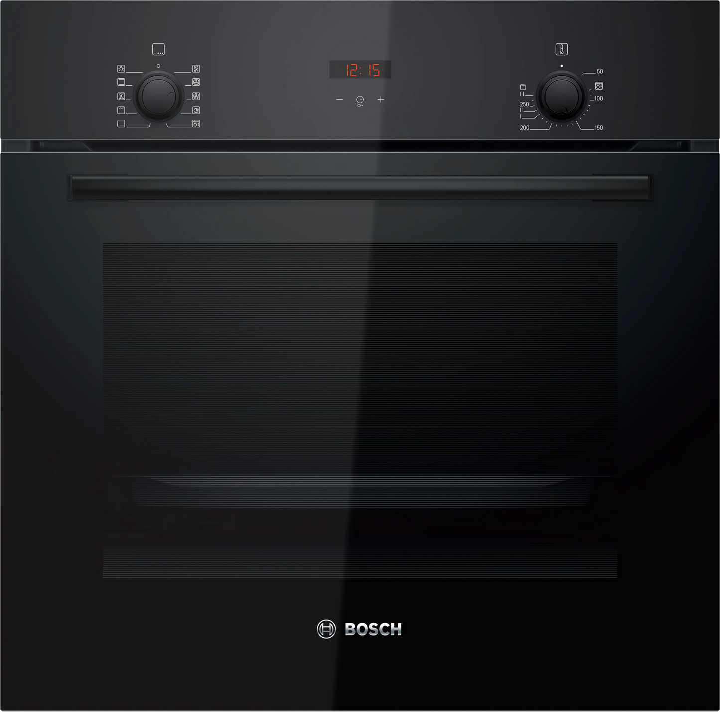 Bosch HBF512BB1T Built-In Electric Oven 60cm Serie2 66Lit Full Black