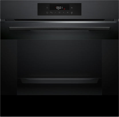 BOSCH HJG852YT0T Built In Elec Oven 60cm Serie6 76Lit Full Black