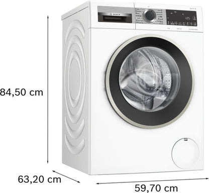 BOSCH WGA24400ME Front-Loading Washing Machine 9kg 1400rpm Series 4 Ecosilencs Drive A+++ White