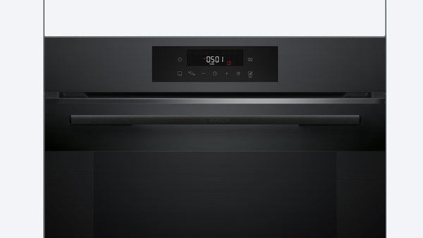 BOSCH HJG852YT0T Built In Elec Oven 60cm Serie6 76Lit Full Black