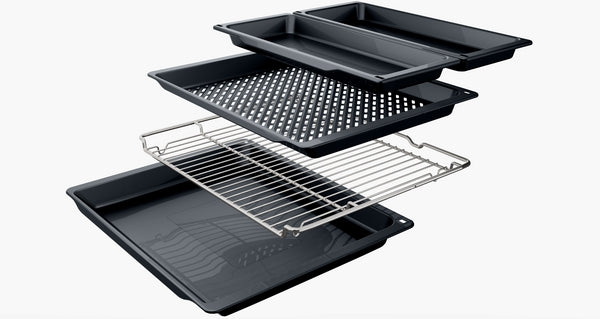 BOSCH HJG852YT0T Built In Elec Oven 60cm Serie6 76Lit Full Black