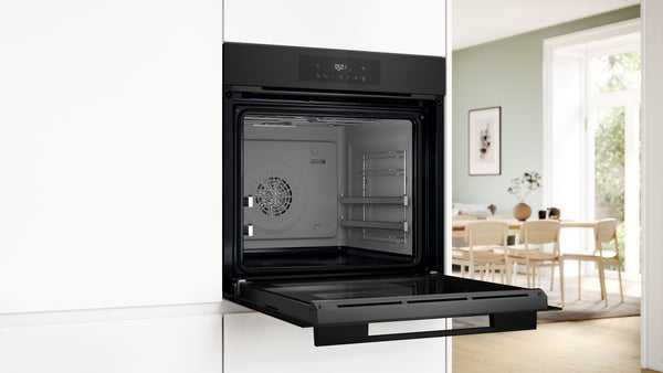 BOSCH HJG852YT0T Built In Elec Oven 60cm Serie6 76Lit Full Black