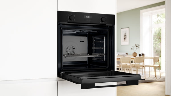 BOSCH HJA737BA0 Built In Elec Oven 60cm Series 4 76Lit Black