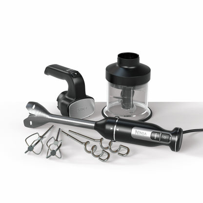 NINJA FOODI 3-IN-1 HAND BLENDER, MIXER & CHOPPER 850W CI100ME