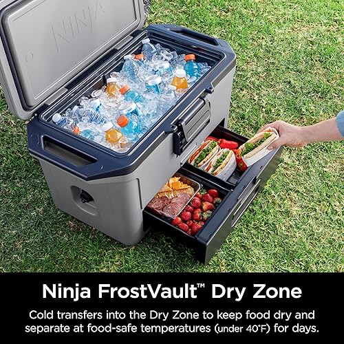 Ninja FB131GY FrostVault Hard Cooler with Dry Zone 47L FP151
