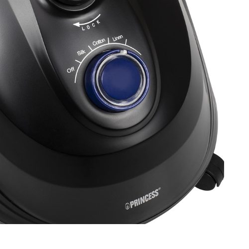 Princess 332848 1800W Garment Steamer - Effortlessly Remove Wrinkles, Refresh Fabrics, and Eliminate 99% of Bacteria