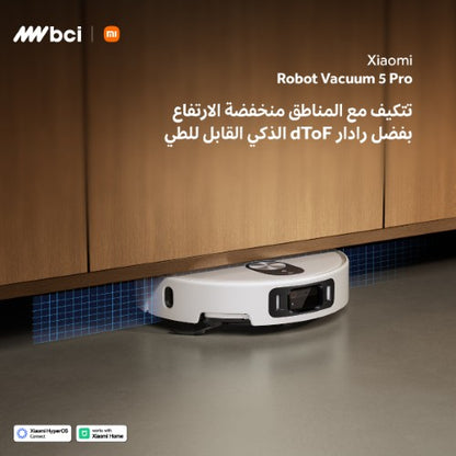 Xiaomi Robot Vacuum 5 Pro – Ultra-Power 20,000Pa Smart Cleaning System