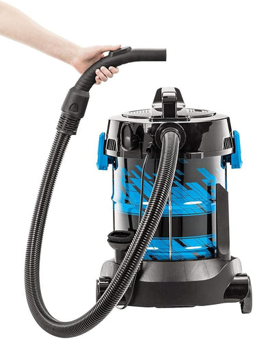 BISSELL | PowerClean 2000W Drum Vacuum Cleaner, 21L, Blue