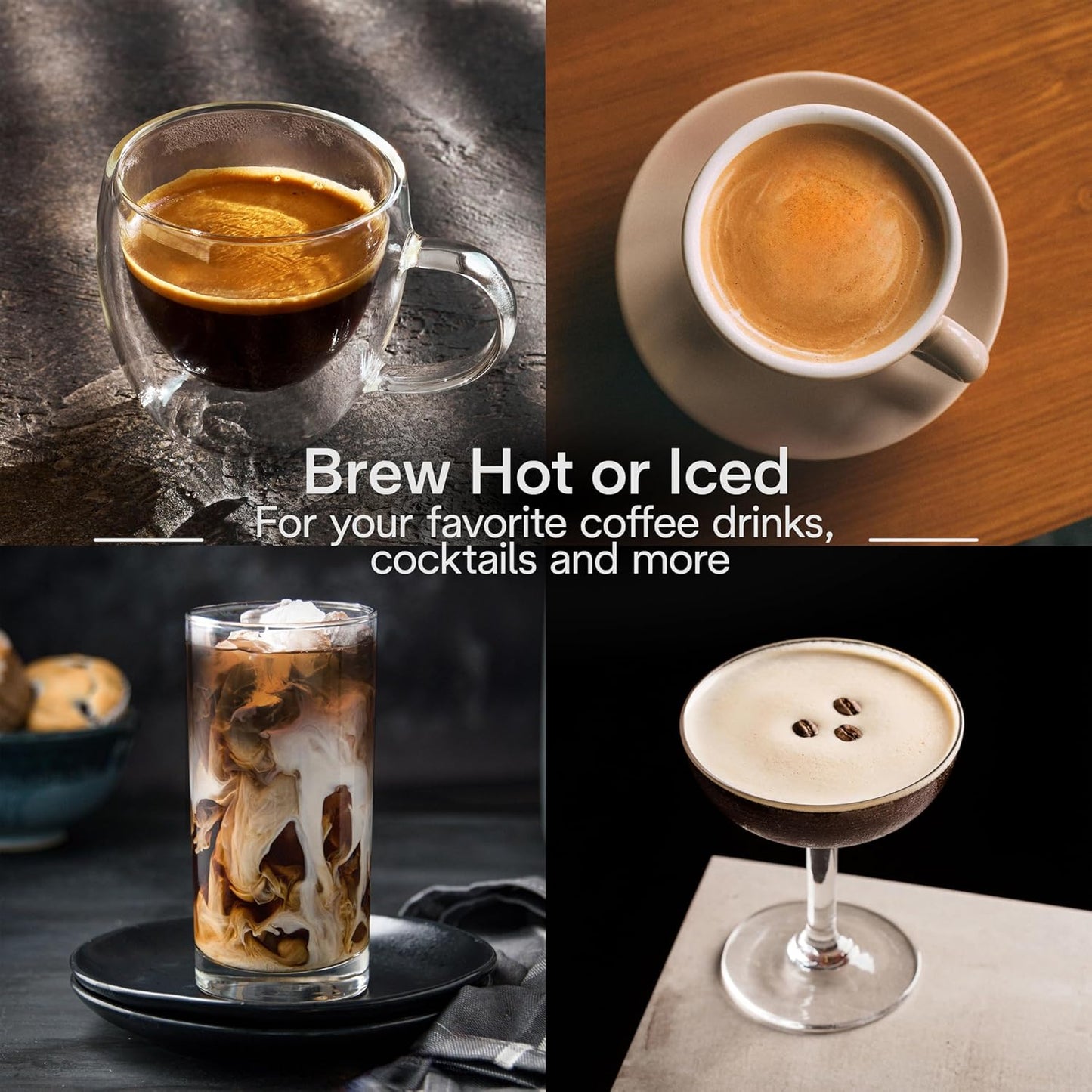 Rivelia Onyx Black Fully Automatic One-Touch Bean-to-Cup Coffee Machine