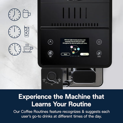 Rivelia Onyx Black Fully Automatic One-Touch Bean-to-Cup Coffee Machine