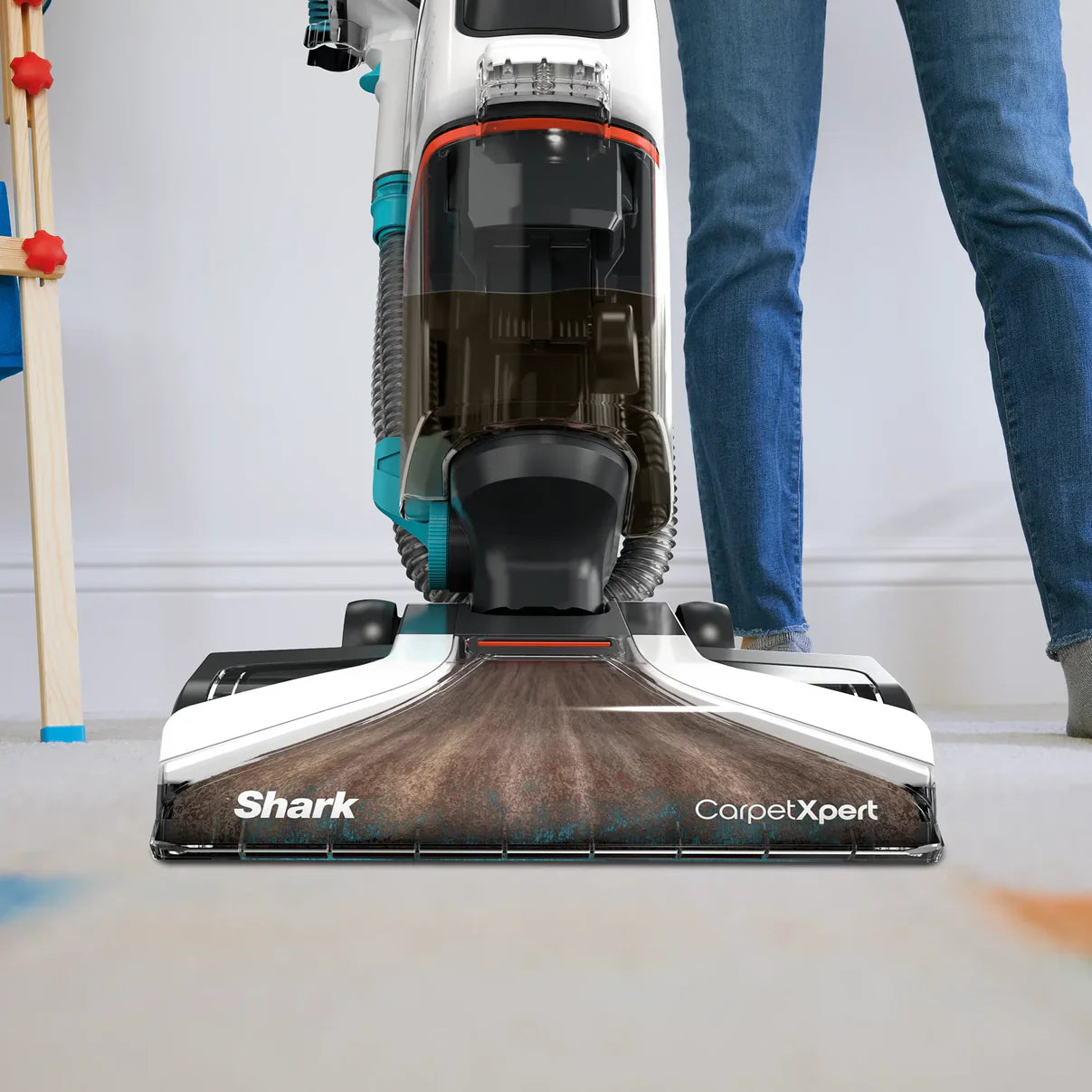 NINJA SHARK CARPETXPERT DEEP CARPET CLEANER WITH BUILT-IN STAIN STRIKER EX200ME