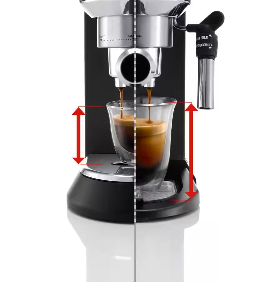 De'Longhi Dedica Style Compact Manual Espresso Machine - Black