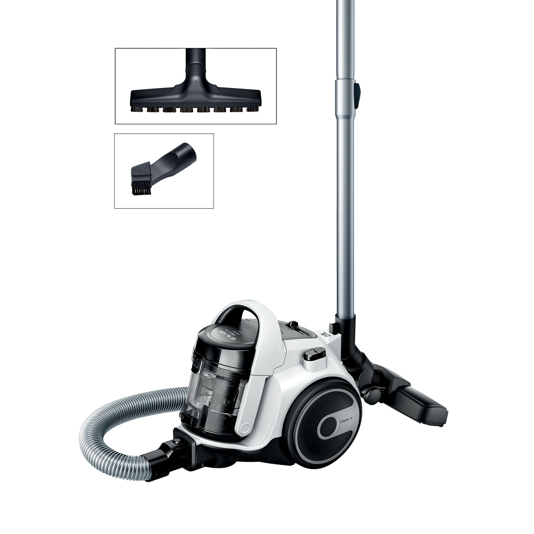 Bosch BGS05A222 Bagless Vacuum Cleaner Serie 2 White