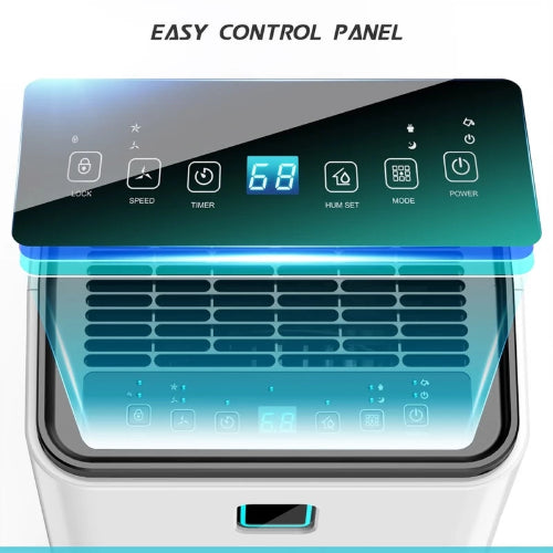 LUKO OL12-BD023F 12L portable home dehumidifier for humidity removal – Makfool Home Jordan 