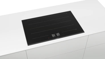 BOSCH PXY875KV1E Built In Induction Elec Ceramic Hob 82cm Home Connect Accentline