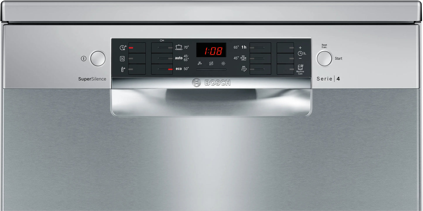 Bosch SMS46II10Q Dishwasher 6Prog 60cm Serie4 A++ 9.5Lit S.Steel
