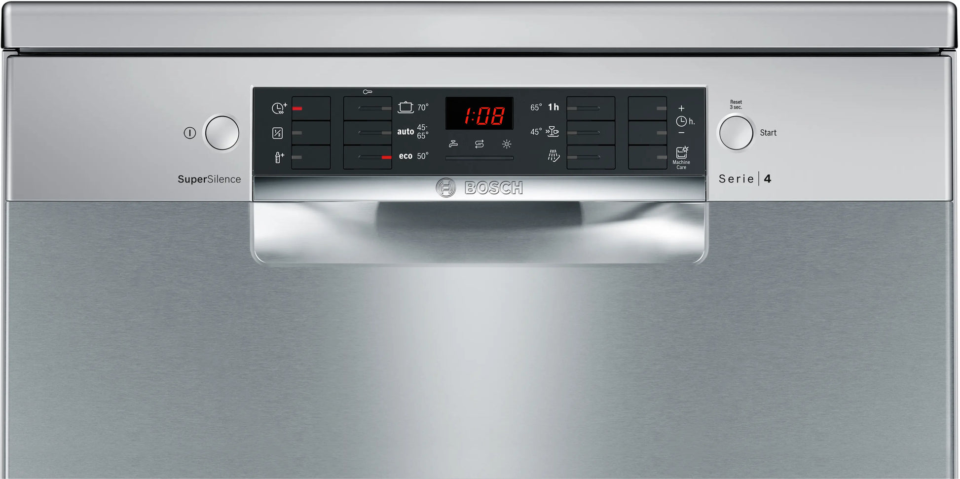 Bosch SMS46II10Q Dishwasher 6Prog 60cm Serie4 A++ 9.5Lit S.Steel