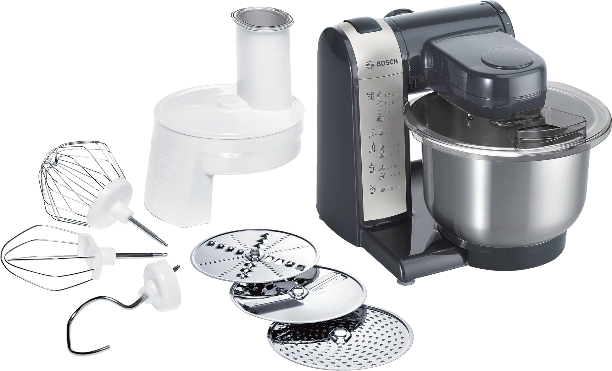 Bosch MUM48A1 Kitchen Machine 600W S.Steel